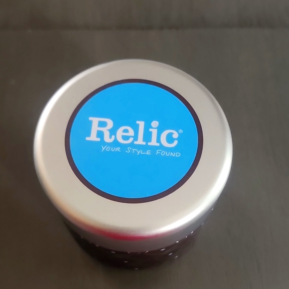 Empty Relic tin box